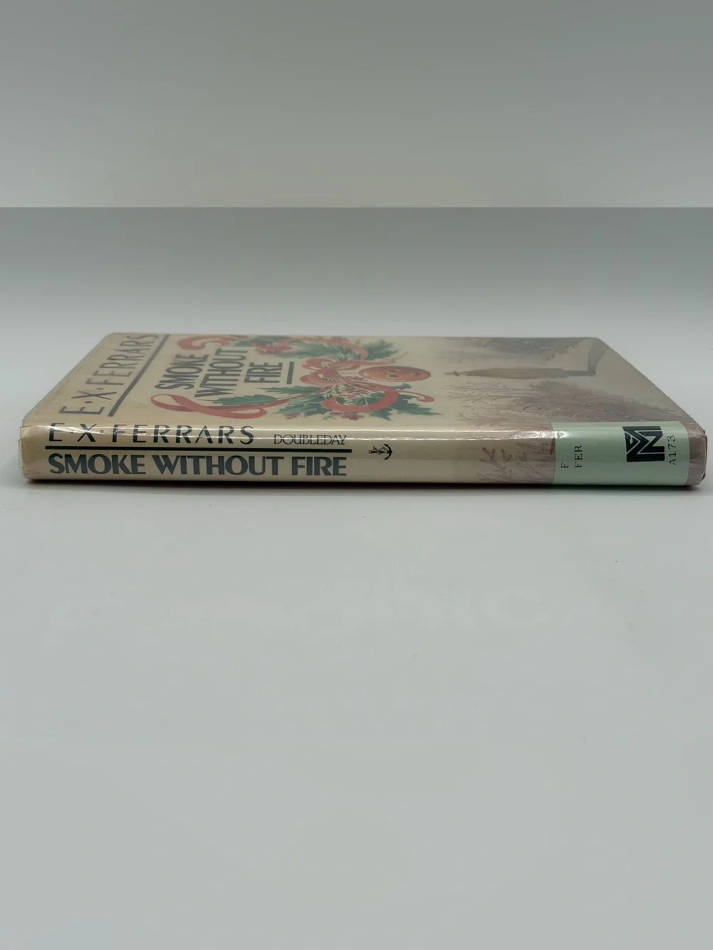 Smoke Without Fire by E.X. Ferrars Hardcover Book 1991 First Edition Library